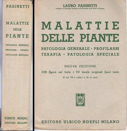 Malattie Delle Piante - Lauro Pasinetti - copertina