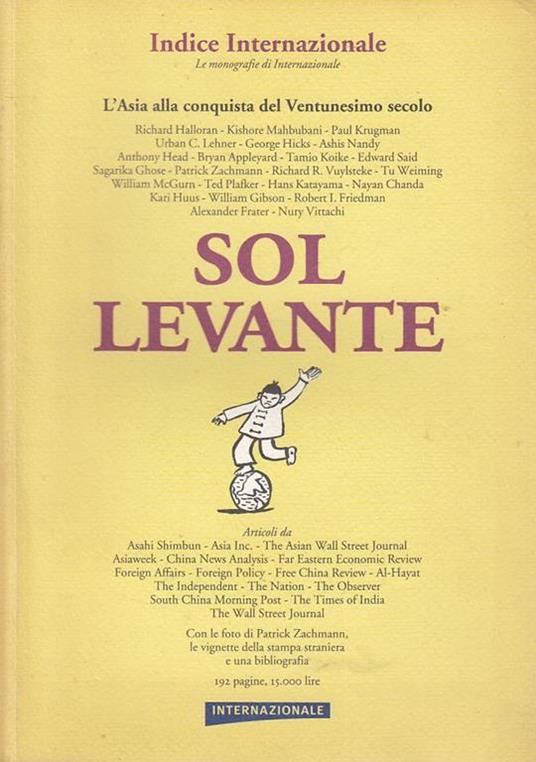 Sol Levante Asia Monografie - copertina