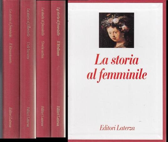 La Storia Al Femminile Cofanetto 4 Volumi Nuovo - copertina