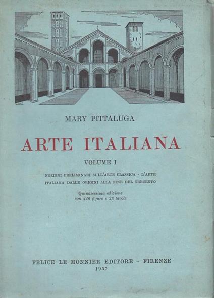 Arte Italiana Vol.1 - Mary Pittaluga - copertina