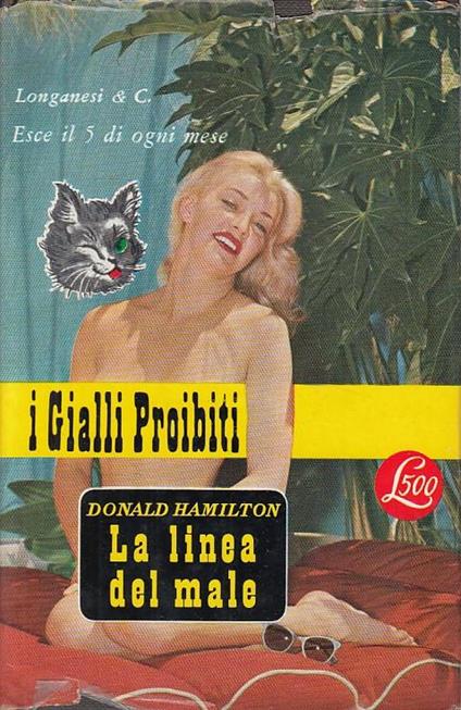 Linea Del Male - Donald Hamilton - copertina