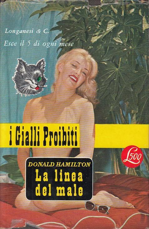 Linea Del Male - Donald Hamilton - copertina