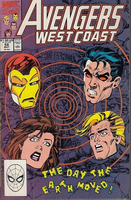Avengers West Coast N.58 - copertina