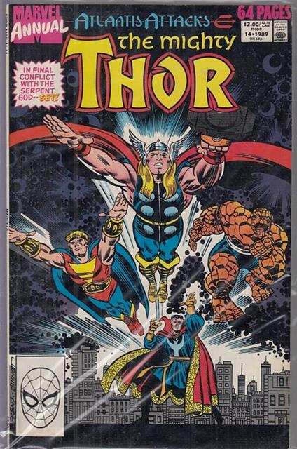 The Mighty Thor Annual N.14 - copertina