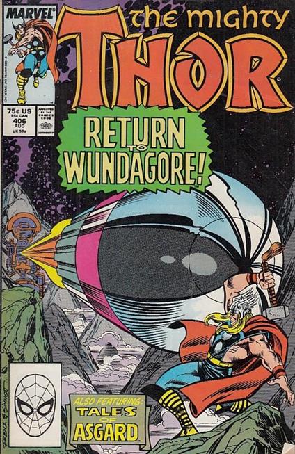 The Mighty Thor N.406 - copertina