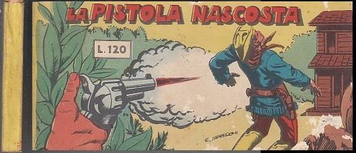 Striscia Raccoltina Davy Crockett N.25 La Pistola.. - copertina