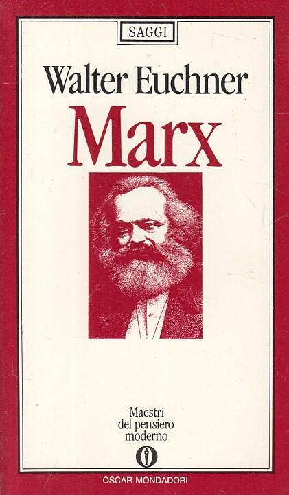 Karl Marx - Walter Euchner - copertina
