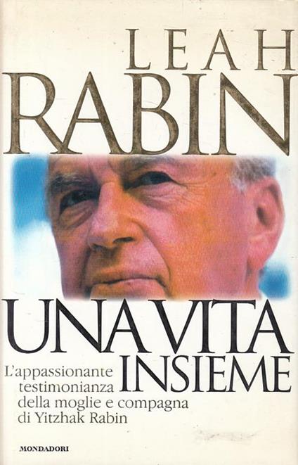 Una Vita Insieme - Leah Rabin - copertina