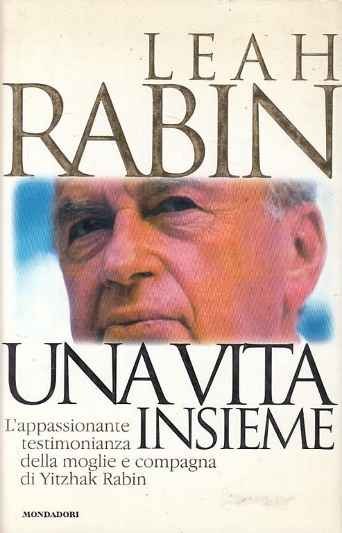 Una Vita Insieme - Leah Rabin - copertina