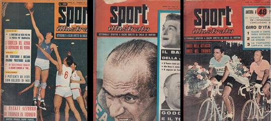 Lotto 7 Riviste Lo Sport Illustrato Coppi Magni Cavicchi - copertina