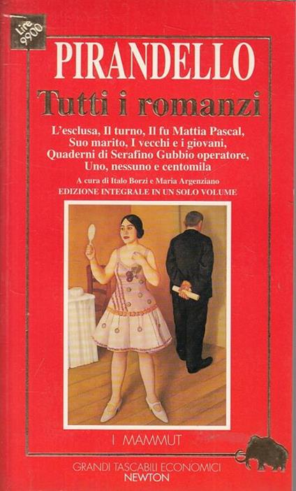 Tutti i romanzi - Luigi Pirandello - copertina
