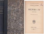 Henri Iv 1553/1610 In Francese