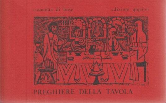 Preghiere da Tavola - copertina