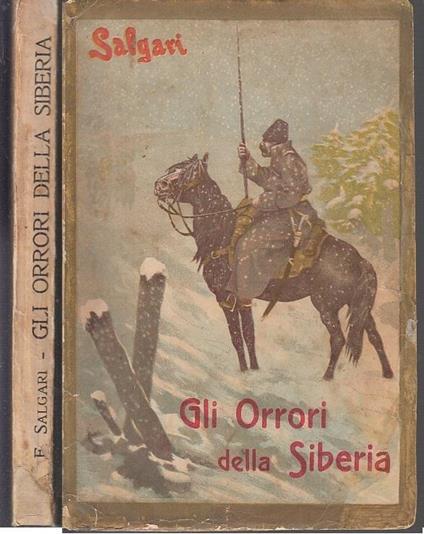 Gli Orrori Della Siberia - Emilio Salgari - copertina