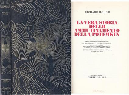 Vera Storia Ammutinamento Potemkin - Richard Hough - copertina