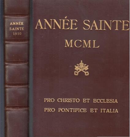 Volume Annee Sainte Mcml Anno Santo  - copertina