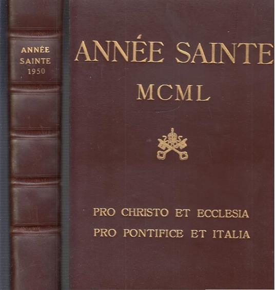 Volume Annee Sainte Mcml Anno Santo  - copertina