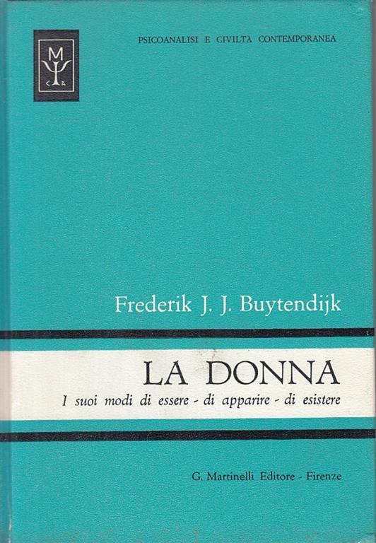 La Donna Modi Di Essere Apparire Esistere  - copertina