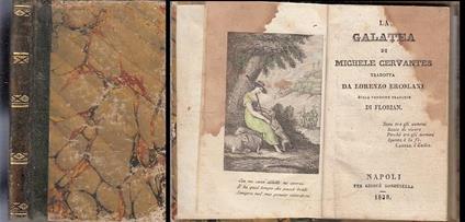 La Galatea - Michele Cervantes - Giosue' Rondinella - Miguel de Cervantes - copertina