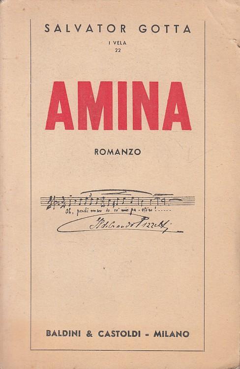 Anima - Salvator Gotta - Baldini - I Vela  - Salvatore Gotta - copertina