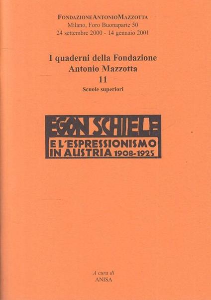 Egon Schiele Espressionismo Austria  - copertina