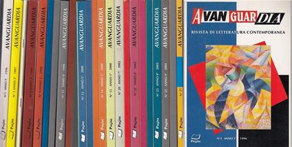 Avanguardia Rivista Letteratura Blocco 23 Numeri  - copertina