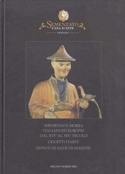 Catalogo Asta Mobili Italiani Ed Europei  - copertina