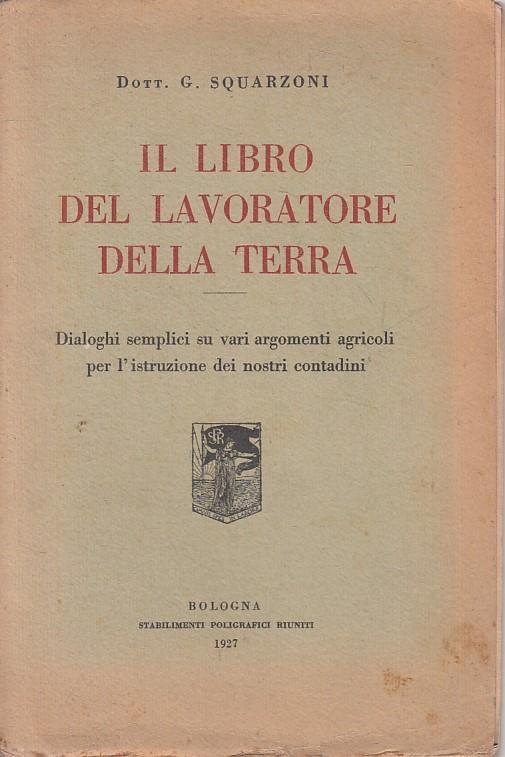 Libro Del Lavoratore Della Terra - copertina