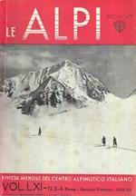 Le Alpi Rivista Mensile Vol.Lxi N.3 4 Anno Xx