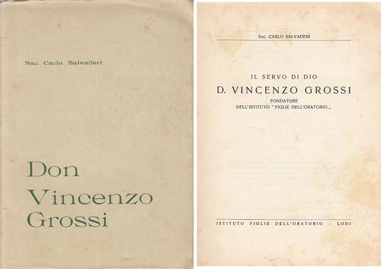 Don Vincenzo Grossi - copertina