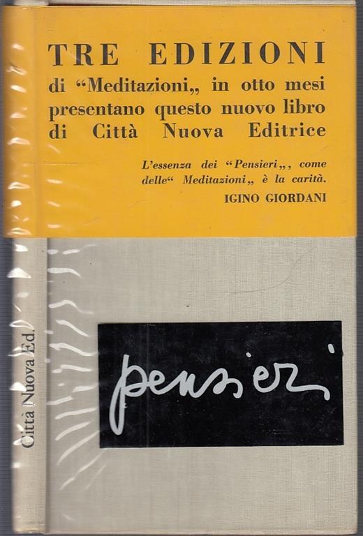 Pensieri - copertina