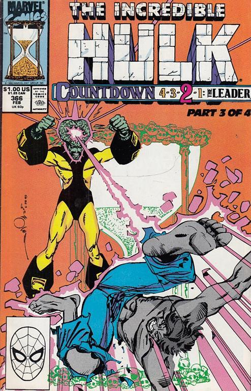 The Incredible Hulk N.366 - copertina
