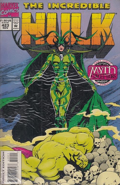 The Incredible Hulk N.423 - copertina
