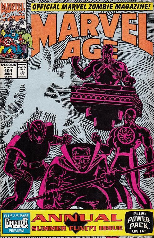 Marvel Age N.101 - copertina
