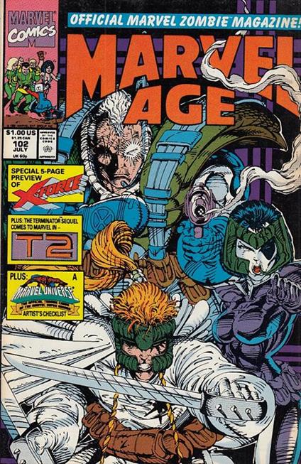 Marvel Age N.102 - copertina