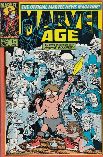 Marvel Age N.15 - copertina