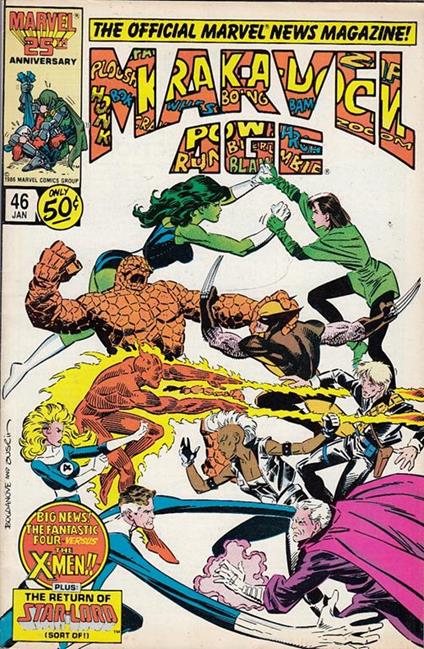 Marvel Age N.46 - copertina