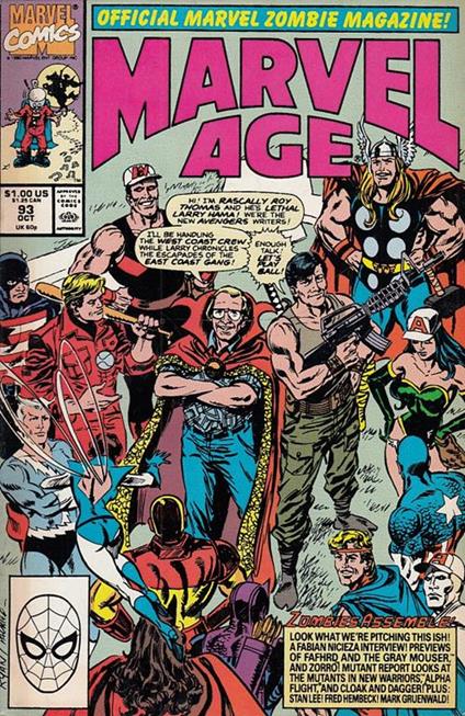 Marvel Age N.93 - copertina
