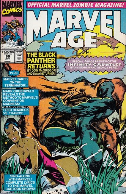 Marvel Age N.99 - copertina