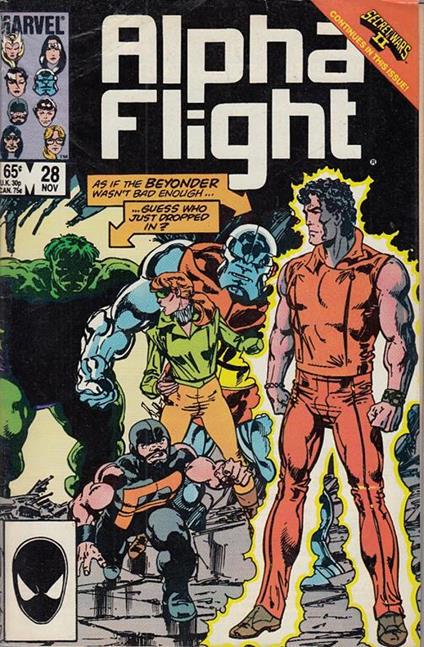 Alpha Flight N.28 - copertina