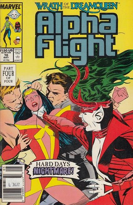 Alpha Flight N.70 - copertina