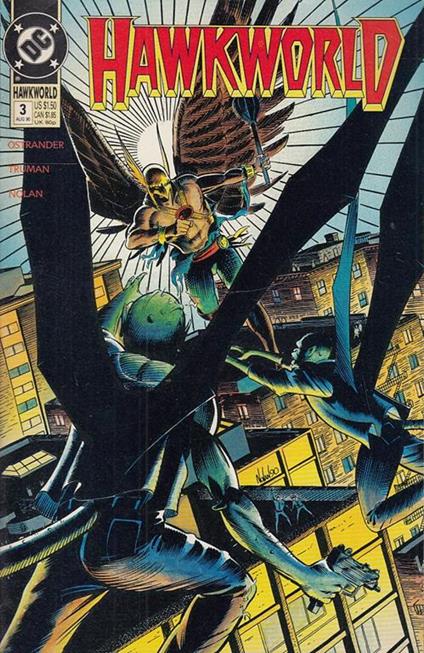 Hawkworld N.3 - copertina