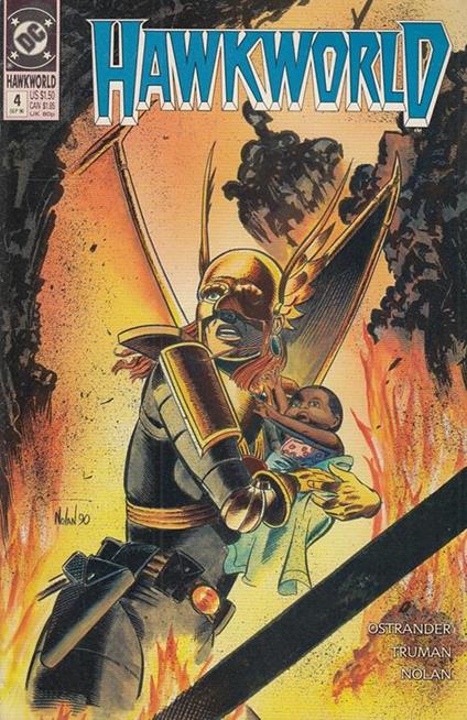 Hawkworld N.4 - copertina