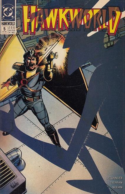 Hawkworld N.5 - copertina