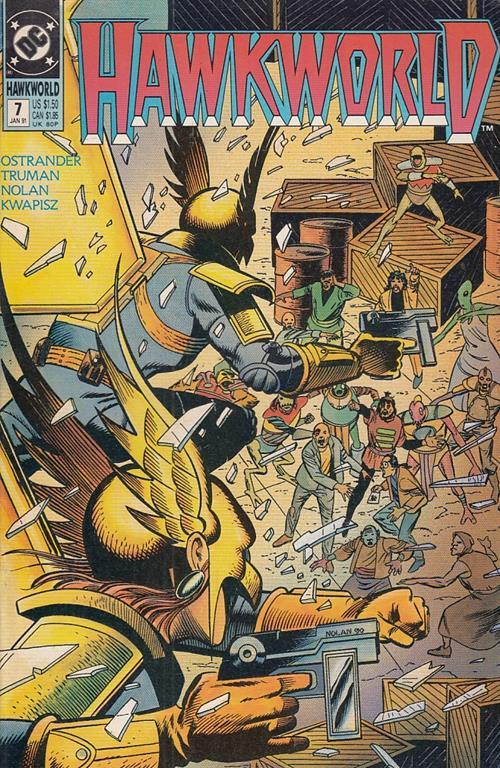 Hawkworld N.7 - copertina