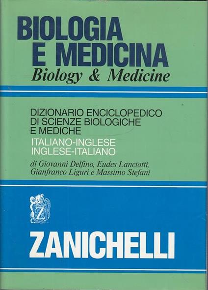 Biologia E Medicina Biology Dizionario - copertina