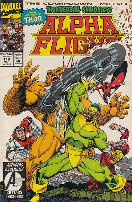 Alpha Flight N.118 - copertina