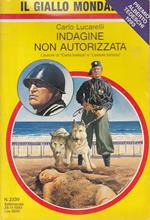 Gialli Mondadori 2339 Indagine Non Autorizzata