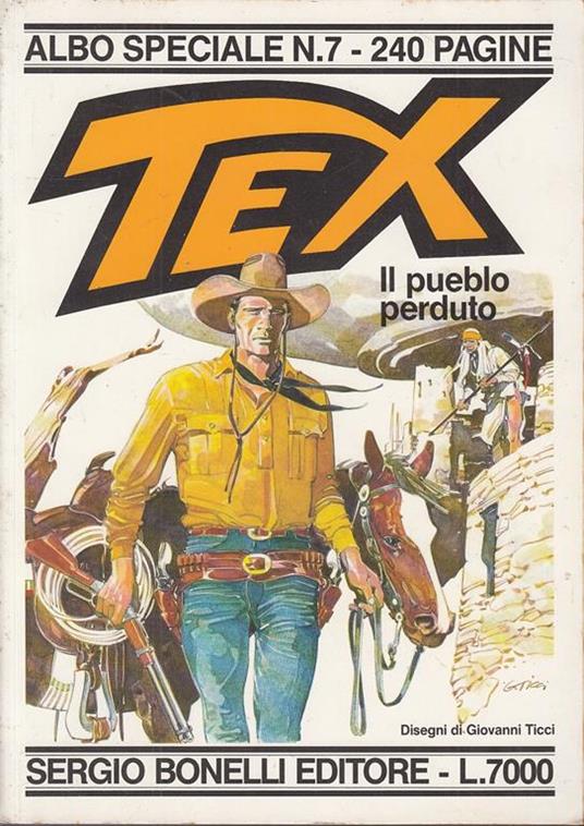 Texone Tex Speciale N.7 Il Pueblo Perduto - copertina