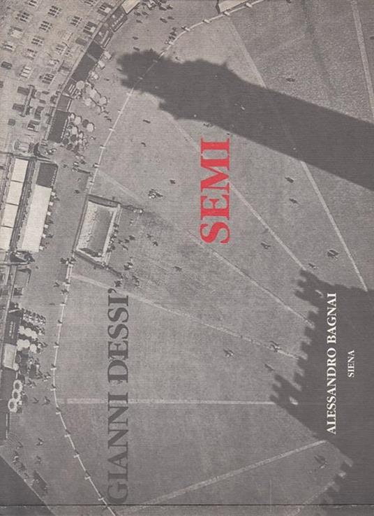 Semi Catalogo Mostra - Gianni Dessì - copertina